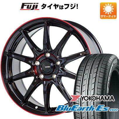 【新品国産車用5穴114.3】 夏タイヤ ホイール4本セット 235/50R18 ヨコハマ ブルーアース ES32 ホットスタッフ ジースピード P-05R 8J 18インチ(送料無料)