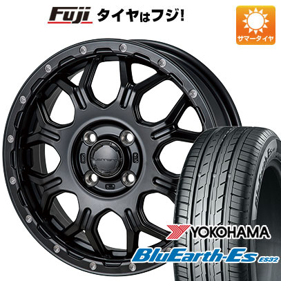 【新品国産車用4穴100】 夏タイヤ ホイール4本セット 175/65R15 ヨコハマ ブルーアース ES32 モンツァ HI-BLOCK ジェラード 5.5J 15インチ(送料無料)｜フジコーポレーション