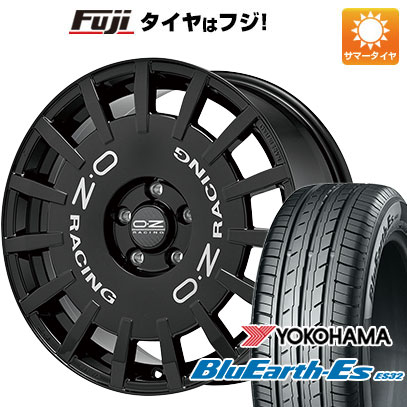 【新品国産車用5穴114.3】 夏タイヤ ホイール4本セット 225/45R18 ヨコハマ ブルーアース ES32 OZ ラリーレーシング 8J 18インチ(送料無料)