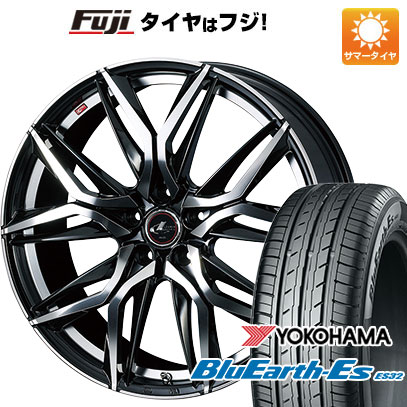 【新品】60系プリウス 夏タイヤ ホイール4本セット 195/60R17 ヨコハマ ブルーアース ES32 WEDS ウェッズ レオニス LM 7J 17インチ(送料無料)