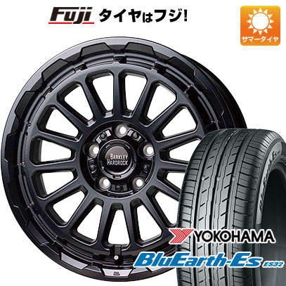 【新品国産車用5穴114.3】 夏タイヤ ホイール4本セット 215/65R16 ヨコハマ ブルーアース ES32 ホットスタッフ バークレイハードロック リザード 7J 16インチ(送料無料)|フジコーポレーション