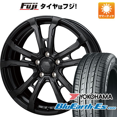 【新品国産車用5穴114.3】 夏タイヤ ホイール4本セット 215/45R18 ヨコハマ ブルーアース ES32 モンツァ HI-BLOCK ヴィラス 7.5J 18インチ(送料無料)|フジコーポレーション