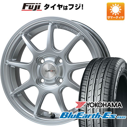 【新品国産車用5穴114.3】 夏タイヤ ホイール4本セット 205/65R15 ヨコハマ ブルーアース ES32 レアマイスター LMスポーツ LM-QR ハイパーシルバー 6J 15インチ(送料無料)