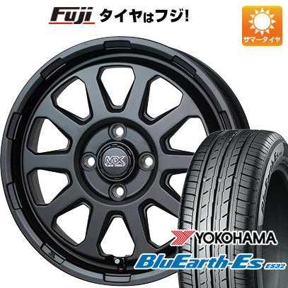 【新品国産車用4穴100】 夏タイヤ ホイール4本セット 185/70R14 ヨコハマ ブルーアース ES32 ホットスタッフ マッドクロス レンジャー 5J 14インチ(送料無料)｜フジコーポレーション 53,700円