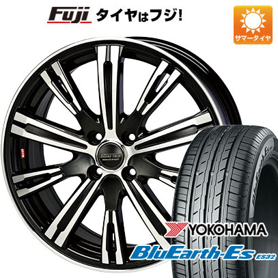 【新品】オーラ 夏タイヤ ホイール4本セット 205/50R17 ヨコハマ ブルーアース ES32 ブレスト バーンズテック NVストリーム 6.5J 17インチ(送料無料)｜フジコーポレーション