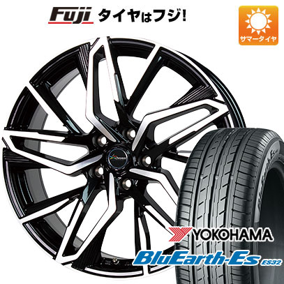 【新品国産車用5穴114.3】 夏タイヤ ホイール4本セット 215/65R16 ヨコハマ ブルーアース ES32 ホットスタッフ クロノス CH-112 6.5J 16インチ(送料無料)