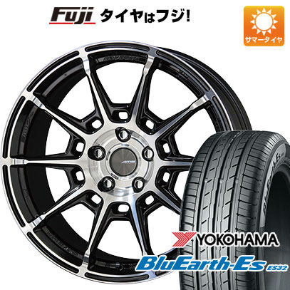 【新品国産車用5穴100】 夏タイヤ ホイール4本セット 225/35R19 ヨコハマ ブルーアース ES32 共豊 ガレルナ レフィーノ 8J 19インチ(送料無料)