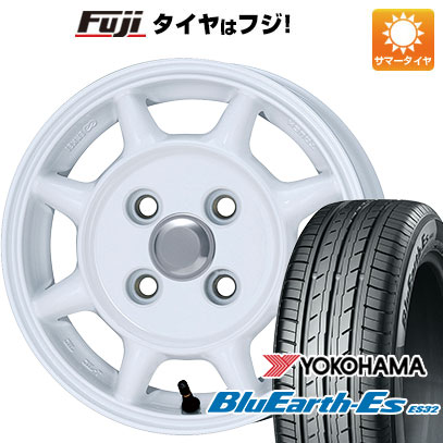 【新品 軽自動車】エブリイワゴン 夏タイヤ ホイール4本セット 165/60R14 ヨコハマ ブルーアース ES32 ENKEI エンケイ SAM タフ 5J 14インチ(送料無料)|フジコーポレーション