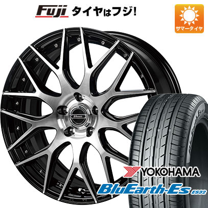 【新品国産車用5穴114.3】 夏タイヤ ホイール4本セット 215/60R17 ヨコハマ ブルーアース ES32 モンツァ ワーウィック MX-09 7J 17インチ(送料無料)|フジコーポレーション