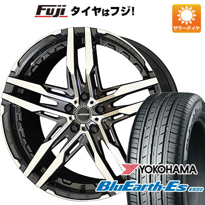【新品国産車用5穴100】 夏タイヤ ホイール4本セット 225/35R19 ヨコハマ ブルーアース ES32 共豊 シャレン RG 8.5J 19インチ(送料無料)