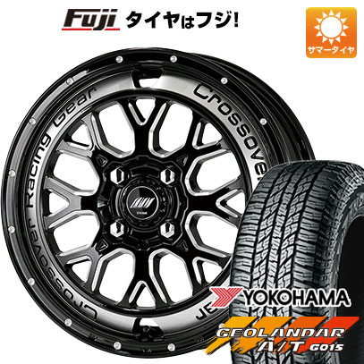 【新品 軽自動車】N-BOX タント スペーシア 夏タイヤ ホイール4本セット 165/55R15 ヨコハマ ジオランダー A/T G015 RBL WORK ワーク クラッグ CKV 4.5J 15インチ(送料無料) 71,610円