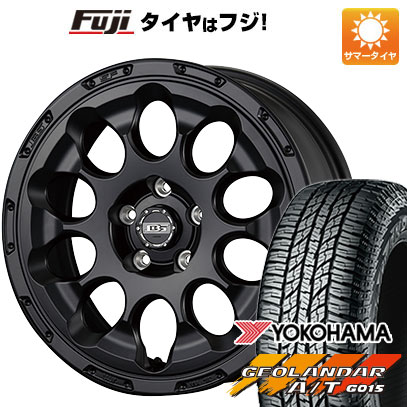【新品国産車用5穴114.3】 夏タイヤ ホイール4本セット 225/60R17 ヨコハマ ジオランダー A/T G015 OWL/RBL コーセイ ボトムガルシア クロノ 7J 17インチ(送料無料)