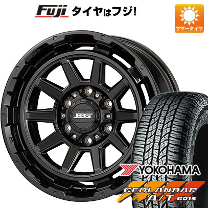 【新品国産車用6穴139.7】 夏タイヤ ホイール4本セット 285/70R17 ヨコハマ ジオランダー A/T G015 OWL/RBL コーセイ ボトムガルシア ディグレ 8J 17インチ(送料無料)