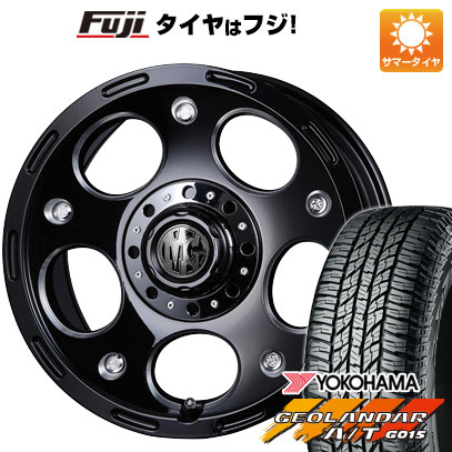 【送料無料】 185/85R16 16インチ YOKOHAMA ジオランダー A/T G015 RBL サマータイヤ ホイール4本セット 【取付対象】【送料無料 ジムニー】 185/85R16 16インチ CRIMSON クリムソン マーテルギア(MG) デーモン 5.5J 5.50-16 YOKOHAMA ヨコハマ ジオランダー A/T G015 RBL サマータイヤ ホイール4本セット