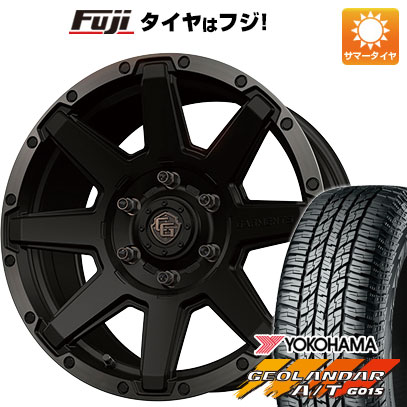 【新品国産車用5穴114.3】 夏タイヤ ホイール4本セット 225/60R17 ヨコハマ ジオランダー A/T G015 OWL/RBL WEDS ウェッズ クロスオーバーガーメンツ Style U 7J 17インチ(送料無料)｜フジコーポレーション 123,850円