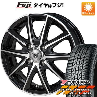 【新品国産車用5穴100】 夏タイヤ ホイール4本セット 225/60R17 ヨコハマ ジオランダー A/T G015 OWL/RBL モンツァ JPスタイル MJ01 7J 17インチ(送料無料)｜フジコーポレーション