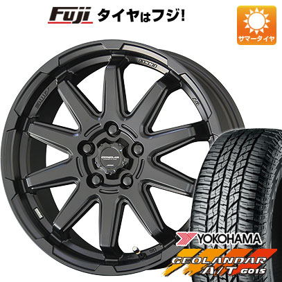 【新品 軽自動車】ハスラー デリカミニ(4WD) 夏タイヤ ホイール4本セット 165/60R15 ヨコハマ ジオランダー A/T G015 RBL 共豊 サーキュラー C10S 4.5J 15インチ(送料無料)