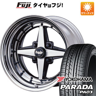 【新品 軽自動車】 夏タイヤ ホイール4本セット 165/55R14 ヨコハマ PARADA PA03 ブラックレター WORK ワーク エクイップ 01 5J 14インチ(送料無料) 104,250円