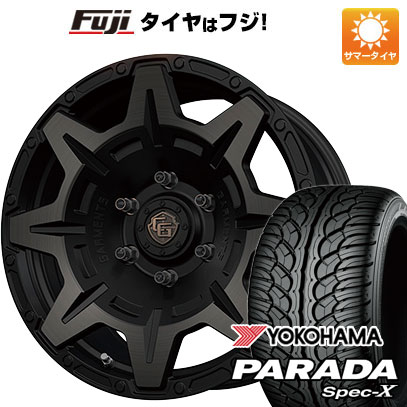 【新品】ランクル300 夏タイヤ ホイール4本セット 275/55R20 ヨコハマ PARADA Spec-X WEDS ウェッズ クロスオーバーガーメンツ Style M 9J 20インチ(送料無料)