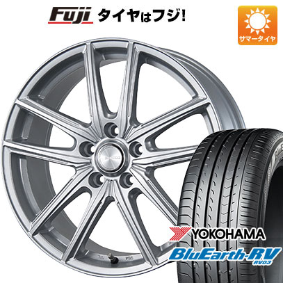 【パンク保証付き】【新品国産車用5穴114.3】 夏タイヤ ホイール4本セット 205/55R16 ヨコハマ ブルーアース RV-03 ブリヂストン エコフォルム SE-20 6.5J 16インチ(送料無料)｜フジコーポレーション