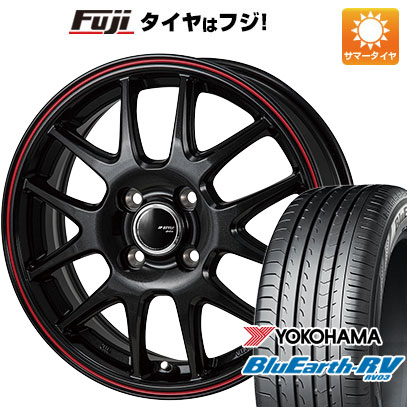 【パンク保証付き】【新品国産車用4穴100】 夏タイヤ ホイール4本セット 185/65R15 ヨコハマ ブルーアース RV-03 モンツァ JPスタイル ジェファ 5.5J 15インチ(送料無料)|フジコーポレーション