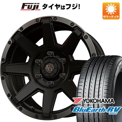 【パンク保証付き】【新品国産車用5穴114.3】 夏タイヤ ホイール4本セット 225/65R17 ヨコハマ ブルーアース RV-03 WEDS ウェッズ クロスオーバーガーメンツ Style U 7J 17インチ(送料無料)｜フジコーポレーション
