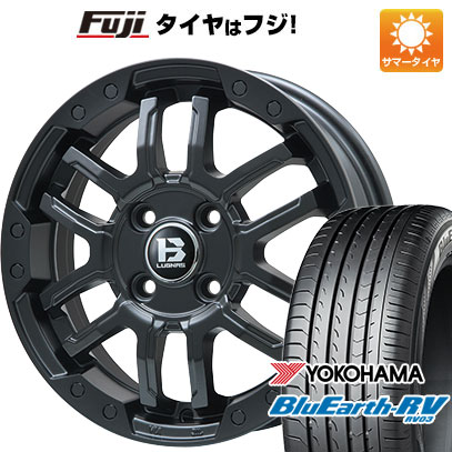 【パンク保証付き】【新品】ヤリスクロス 夏タイヤ ホイール4本セット 205/65R16 ヨコハマ ブルーアース RV-03 ビッグウエイ B-LUGNAS FRD(マットブラック) 6.5J 16インチ(送料無料)