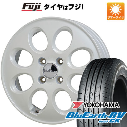 【パンク保証付き】【新品 軽自動車】タフト ソリオ 夏タイヤ ホイール4本セット 165/65R15 ヨコハマ ブルーアース RV-03CK ホットスタッフ ララパーム オーバル 4.5J 15インチ(送料無料)|フジコーポレーション