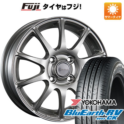 【パンク保証付き】【新品国産車用4穴100】 夏タイヤ ホイール4本セット 165/70R14 ヨコハマ ブルーアース RV-03CK ブリヂストン エコフォルム SE-23 5.5J 14インチ(送料無料)