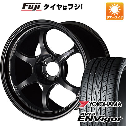 【新品国産車用5穴114.3】 夏タイヤ ホイール4本セット 225/50R18 ヨコハマ エイビッド エンビガーS321 ヨコハマ アドバンレーシング RG-D2 8J 18インチ(送料無料)