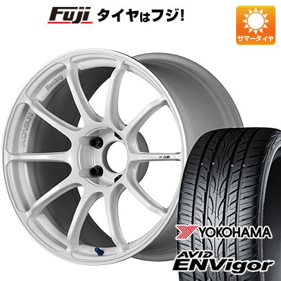 【新品国産車用5穴114.3】 夏タイヤ ホイール4本セット 225/45R18 ヨコハマ エイビッド エンビガーS321 ヨコハマ アドバンレーシング RSIII 8J 18インチ(送料無料) 137,900円