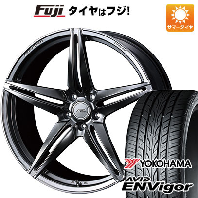 【新品国産車用5穴114.3】 夏タイヤ ホイール4本セット 235/50R18 ヨコハマ エイビッド エンビガーS321 WEDS ウェッズ F-ZERO FZ-3 7.5J 18インチ(送料無料)