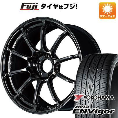 【新品国産車用5穴114.3】 夏タイヤ ホイール4本セット 225/45R19 ヨコハマ エイビッド エンビガーS321 ヨコハマ アドバンレーシング RSIII 8J 19インチ(送料無料)