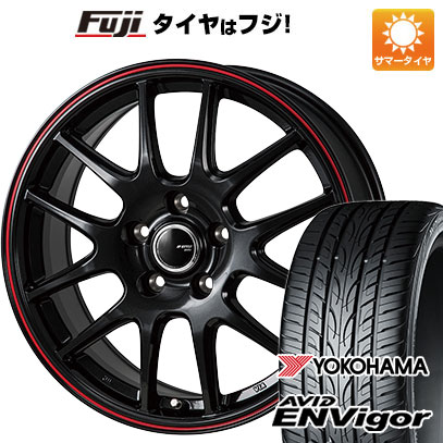 【新品国産車用5穴114.3】 夏タイヤ ホイール4本セット 235/50R18 ヨコハマ エイビッド エンビガーS321 モンツァ JPスタイル ジェファ 7.5J 18インチ(送料無料)|フジコーポレーション