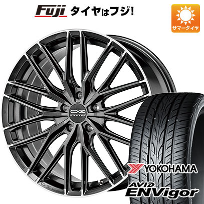 【新品国産車用5穴114.3】 夏タイヤ ホイール4本セット 245/40R19 ヨコハマ エイビッド エンビガーS321 OZ グランツーリズモ HLT 8.5J 19インチ(送料無料)|フジコーポレーション