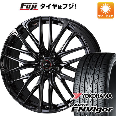 【新品国産車用5穴114.3】 夏タイヤ ホイール4本セット 225/45R18 ヨコハマ エイビッド エンビガーS321 WEDS ウェッズ レオニス SK 7J 18インチ(送料無料)｜フジコーポレーション 105,050円