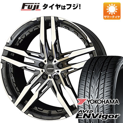 【新品国産車用5穴114.3】 夏タイヤ ホイール4本セット 225/45R19 ヨコハマ エイビッド エンビガーS321 共豊 シャレン RG 8.5J 19インチ(送料無料)