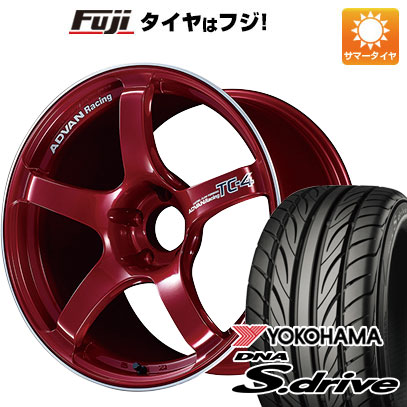 【新品 軽自動車】 夏タイヤ ホイール4本セット 165/45R16 ヨコハマ DNA Sドライブ ヨコハマ アドバンレーシング TC-4 5.5J 16インチ(送料無料)|フジコーポレーション