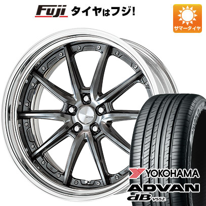 【新品】レクサスRX 2022/11- 夏タイヤ ホイール4本セット 235/50R21 ヨコハマ アドバン dB V552 WORK ワーク ランベック LS10 21インチ(送料無料)