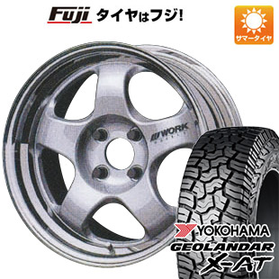 【新品 軽自動車】タフト ソリオ 夏タイヤ ホイール4本セット 165/65R15 ヨコハマ ジオランダー X-AT G016 RBL WORK ワーク マイスター S1 2P 5.5J 15インチ(送料無料)|フジコーポレーション
