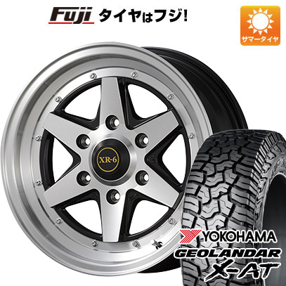 【新品】ハイエース200系 夏タイヤ ホイール4本セット 215/65R16 109/107Q ヨコハマ ジオランダー X-AT G016 OWL ファブレス ヴァローネ XR-6 1P 6.5J 16インチ(送料無料)|フジコーポレーション
