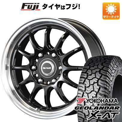 【新品】ハイエース200系 夏タイヤ ホイール4本セット 215/65R16 109/107Q ヨコハマ ジオランダー X-AT G016 OWL ボクシースタイル S12 6.5J 16インチ(送料無料)