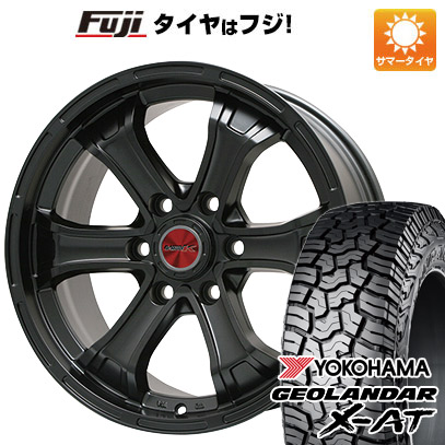 【新品】キャラバン 夏タイヤ ホイール4本セット 195/80R15 107/105N ヨコハマ ジオランダー X-AT G016 OWL ビッグウエイ B-MUD K(マットブラック) 6J 15インチ(送料無料) 63,745円