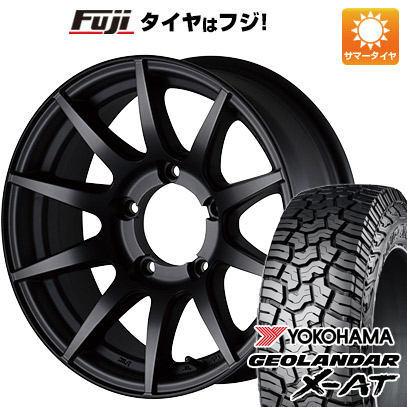【新品】ジムニーシエラ/ジムニーノマド 夏タイヤ ホイール4本セット 215/70R16 ヨコハマ ジオランダー X-AT G016 RBL ドゥオール CST ZERO-1 ハイパーXJ 6J 16インチ(送料無料)