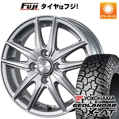 【新品 軽自動車】ハスラー 夏タイヤ ホイール4本セット 165/65R14 ヨコハマ ジオランダー X-AT G016 RBL ブリヂストン エコフォルム SE-20 4.5J 14インチ(送料無料)