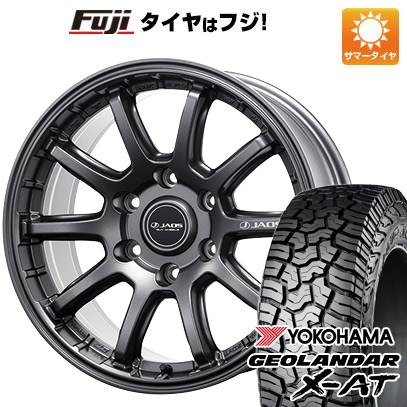 【新品】ランクル300 夏タイヤ ホイール4本セット 285/65R18 116 T ヨコハマ ジオランダー X-AT G016 RBL ジャオス トライブクロス 8.5J 18インチ(送料無料)