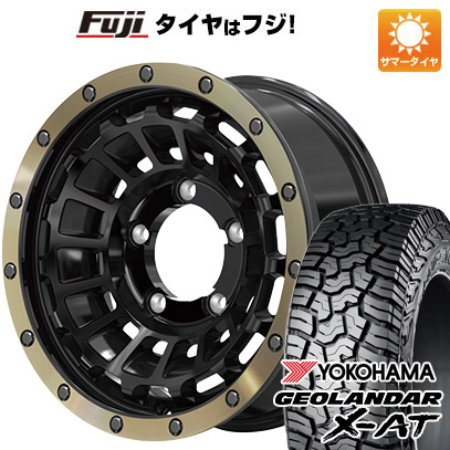 【新品】ジムニー 夏タイヤ ホイール4本セット 195R16C 104/102Q ヨコハマ ジオランダー X-AT G016 OWL ホットスタッフ バークレイハードロック ローガン 5.5J 16インチ(送料無料)｜フジコーポレーション 88,165円