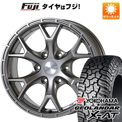 【新品】プラド/ハイラックス 夏タイヤ ホイール4本セット 265/65R17 120/117 Q ヨコハマ ジオランダー X-AT G016 RBL ジャオス トライブクロウ 7.5J 17インチ(送料無料)|フジコーポレーション