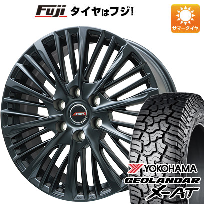 【新品】ランクル300 夏タイヤ ホイール4本セット 275/55R20 120/117 Q ヨコハマ ジオランダー X-AT G016 RBL プレミックス MER-X(平座ナット) 8J 20インチ(送料無料)