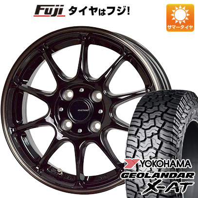 【新品 軽自動車】ハスラー デリカミニ(4WD) 夏タイヤ ホイール4本セット 165/60R15 ヨコハマ ジオランダー X-AT G016 RBL ホットスタッフ ジースピード P-07 4.5J 15インチ(送料無料)